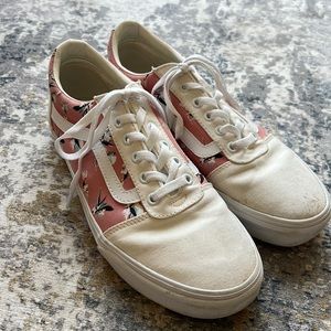 REDUCED AGAIN!! Vans Old Skool Floral Print Sneakers